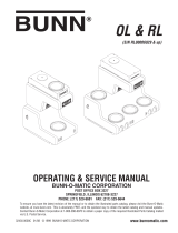 Bunn-O-Matic RL User manual