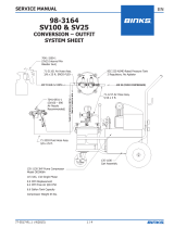 Binks SV100 Spray Gun Series User manual