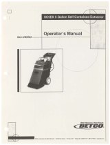 BETCO SC5EX Owner's manual