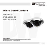 Digital Watchdog DWC-MC352DIR User manual