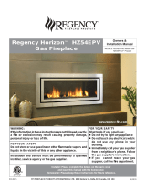 Regency Fireplace Products HZ54EPV-LP Owner's manual