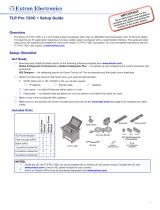 Extron TLP Pro 720C User manual