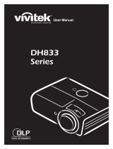 Vivitek DH833 User manual