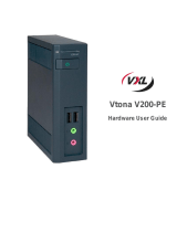 Vxl Vtona V200, V200-PE and V240 Series User guide