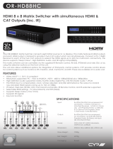 CYP OR-HD88HC Owner's manual