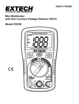 Extech Instruments EX320 User manual