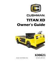 Cushman Titan XD Electric User manual