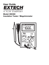 Extech Instruments 380360 User manual