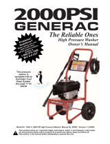 Generac Power Systems 2000PSI Owner's manual