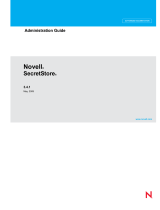 Novell SecretStore 3.4.x Administration Guide