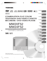 Toshiba MW24F52 User manual