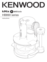 Kenwood kMix triblade Owner's manual