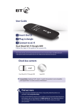 BT Dual-Band Wi-Fi Dongle 600 User manual