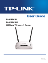 TP-LINK TL-WR841ND User manual