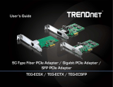 Trendnet TEG-ECSX User guide