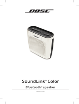 Bose SoundLink® wireless music system Owner's manual