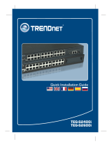 Trendnet TEG-S2400I Owner's manual