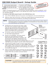 Extron ISM RGB User manual