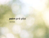 Palm Pre Plus User manual