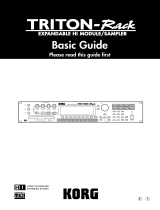 Korg TRITON-Rack User guide