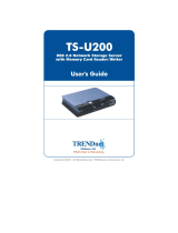 Trendnet TS-U200 User manual