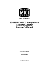 RKI Instruments 30-0951RK-O2/CO Owner's manual