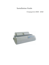 Compuprint 3056 / 3056N Plus Installation guide