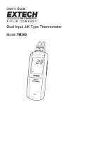Extech Instruments TM300 User manual