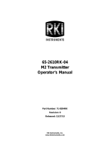 RKI Instruments M2 65-2610RK-04 Owner's manual