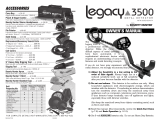 Bounty Hunter Legacy 3000 Owner's manual