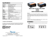 MuxLabDigital Audio Converter, Dolby® Digital