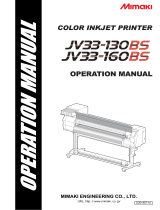 MIMAKI JV33BS Operating instructions