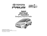 Toyota Prius 2010 User manual