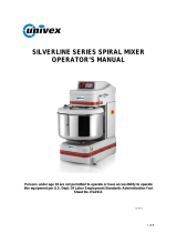 Univex SL50 Operating instructions