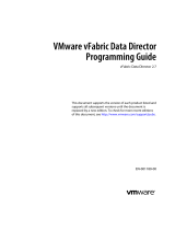 VMware vFabric Data Director 2.7 User guide