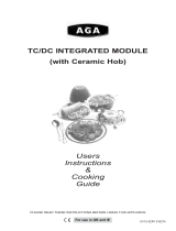 AGA TC DC Integrated Electric Module Ceramic Hob Owner's manual