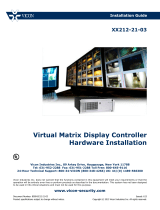 Vicon Virtual Matrix Display Controller (VMDC) Operating instructions