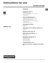 Hotpoint WMFUG 742G UK User guide