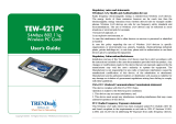 Trendnet TEW-421PC User guide