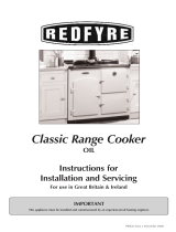 Redfyre Redfyre Classic Range Oil Cooker tech manual Owner's manual
