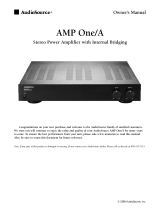 AudioSource AM001A0 User manual