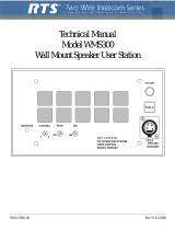 RTS Wms-300l User manual