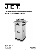 JET JWS-22CS Owner's manual