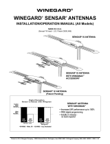 Winegard SENSAR IV ANTENNA Installation & Operation Manual