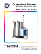 Cleveland KGT-6-T User manual