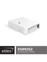 Eldes ESIM252 Owner's manual
