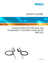 Vaisala HUMICAP MMT310 User manual