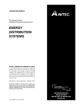 Avtec Utility Distribution Systems Owner's manual
