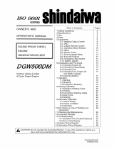 Shindaiwa DGW500DM/ANZ User manual