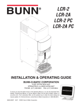 Bunn-O-Matic LCR-2A PC Operating instructions